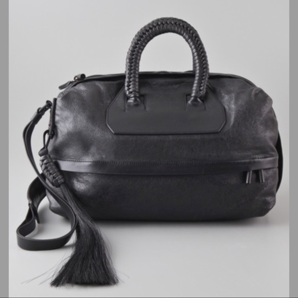 Helmut Lang Primal Leather Satchel